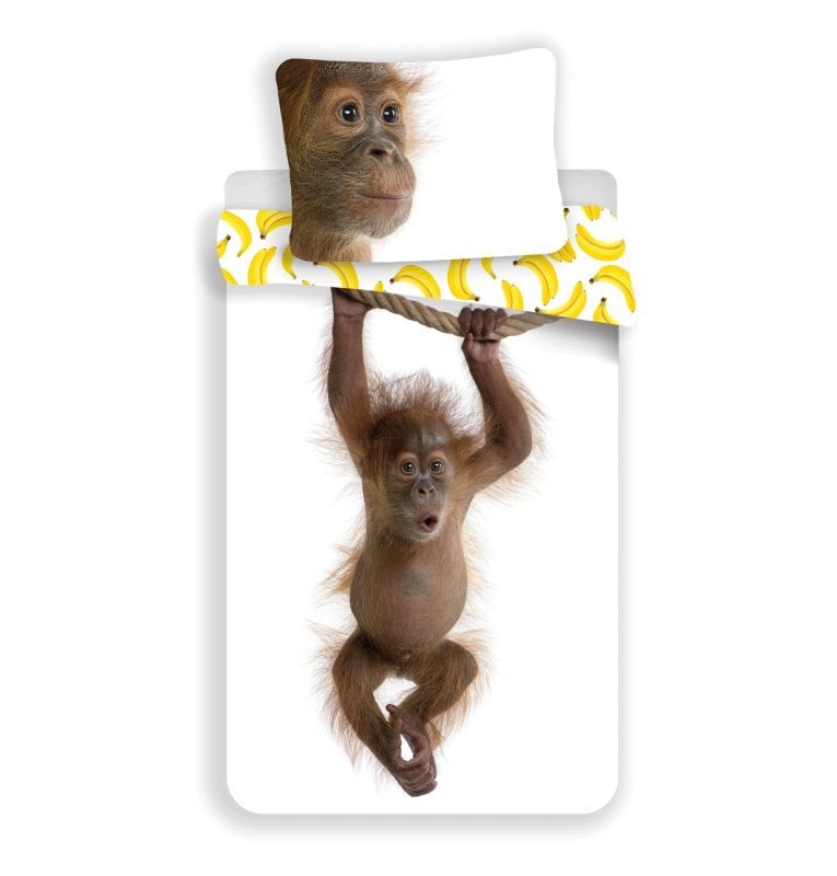 Obliečky Orangután 140/200, 70/90