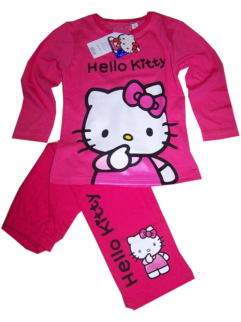 HELLO KITTY pyžamo ružové HK25