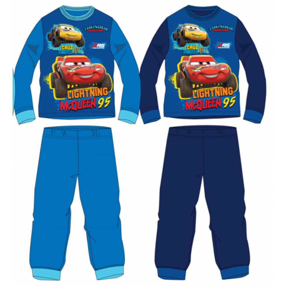 Bavlnené pyžamo s dlhým rukávom CARS CA27