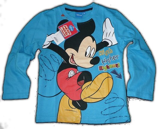 Tričko Mickey Mouse tyrkysové MM61