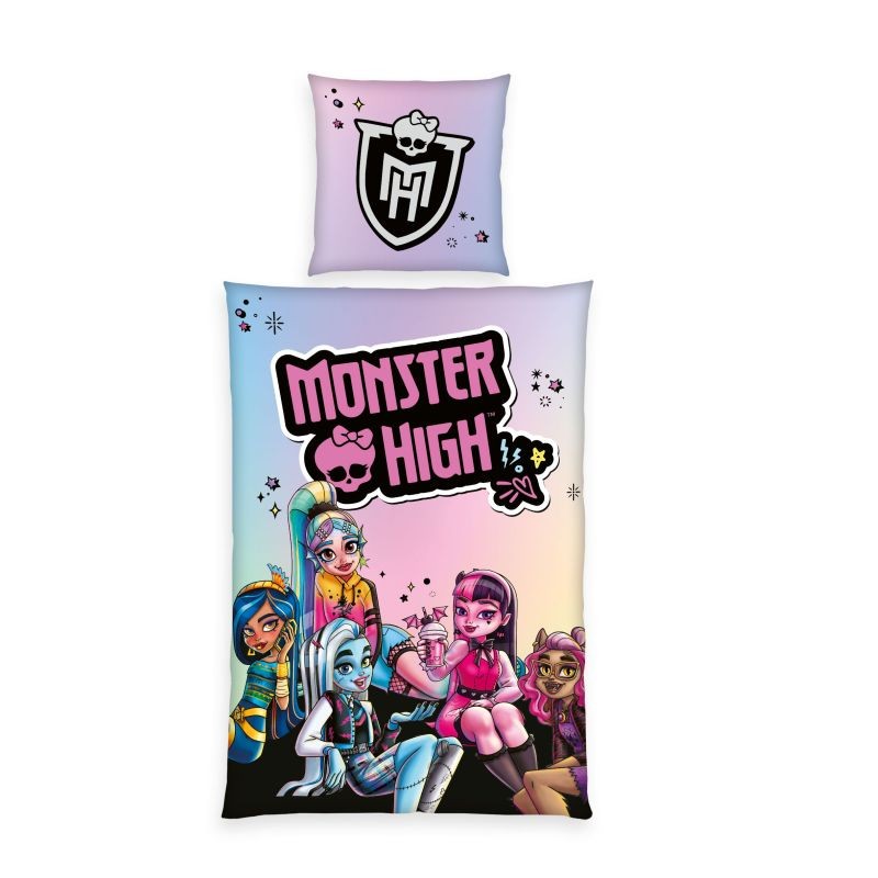 Obliečky Monster High 140/200, 70/90
