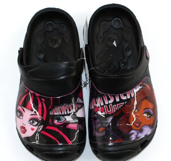 Monster High Crocs plážová obuv > varianta 02 - čierne MH94