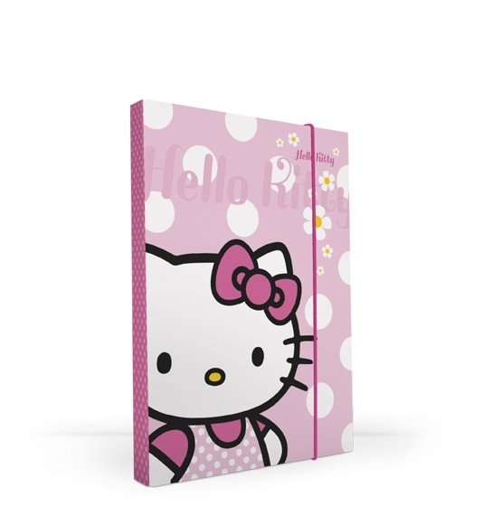 Hello Kitty box na zošity A5 ružový HK5