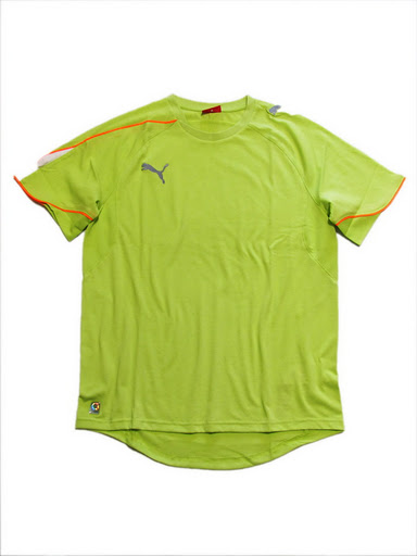 PUMA športové tričko zelené PU24