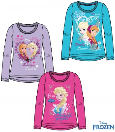 Disney Frozen s dlhým rukávom T-Shirt LK154
